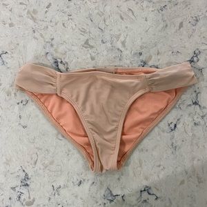 Light coral bikini bottoms